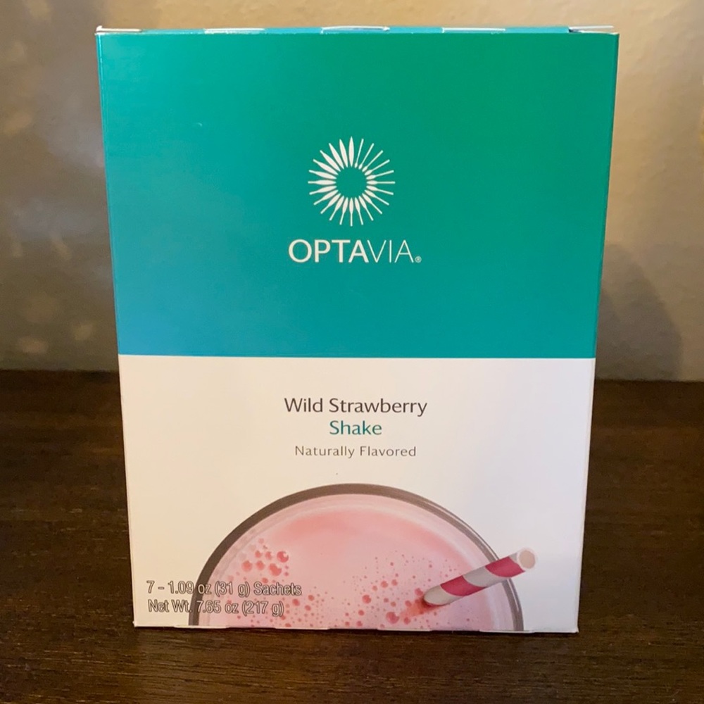 OptAvia strawberry shakes.